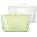 Silicone Travel Bottle Sterilizer Bags | 2000ml Microwave Steam Sterilizer Bags for Baby Bottles, Breast Pump &