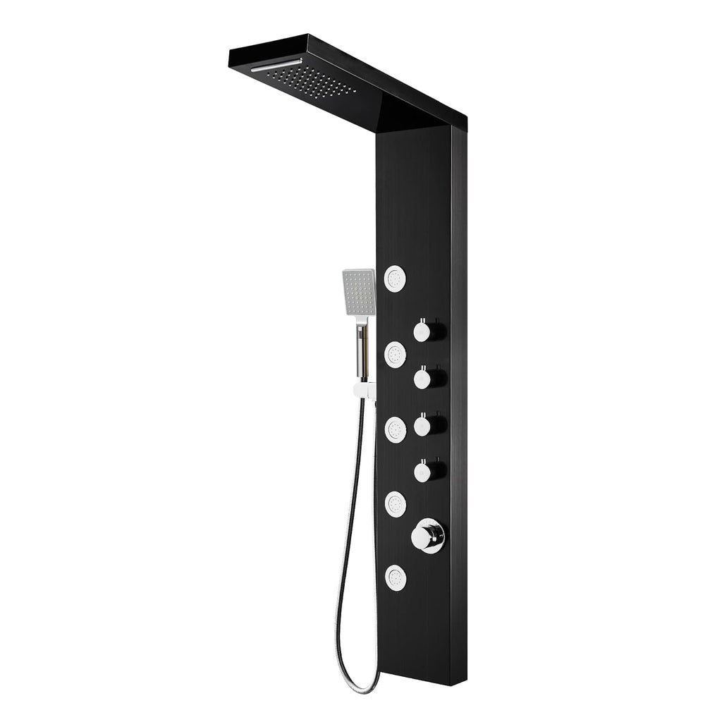 Shower Panel Tower System - 4 Shower Modes Simultaneous Function
