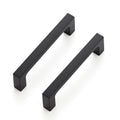 Matte Black Kitchen Cabinet Handles 3-1/2 Inch Pulls 40 Pack