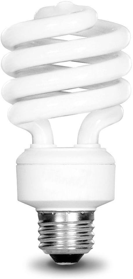 100W Equivalent Daylight (5000K) Spiral CFL Light Bulb (4-Pack)