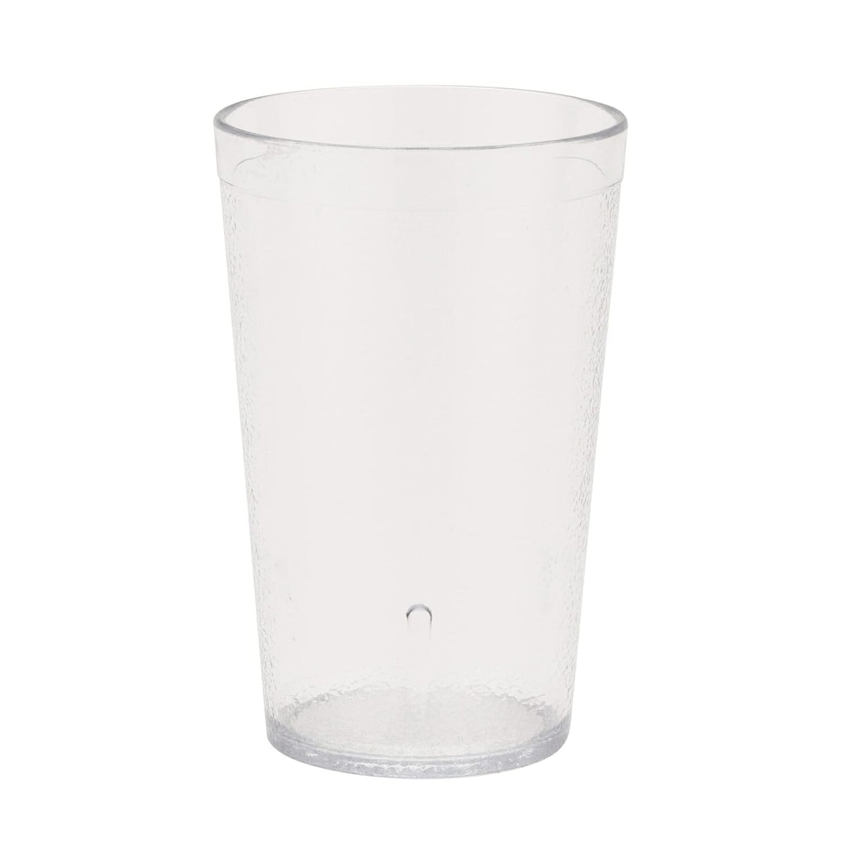 Unbreakable Stackable Restaurant Plastic Tumbler/Cup (Set of 12) 9.5 Ounce Clear | For Restaurants and Home
