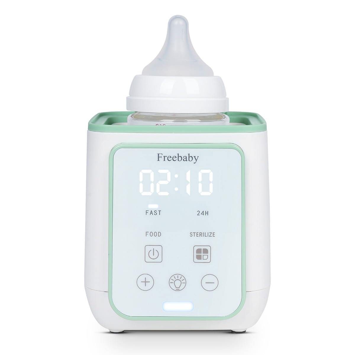 Bottle Warmer, 10-in-1 Fast Baby Bottle Warmer for Breast Milk & Formula,Milk Warmer with Multi-Temperature