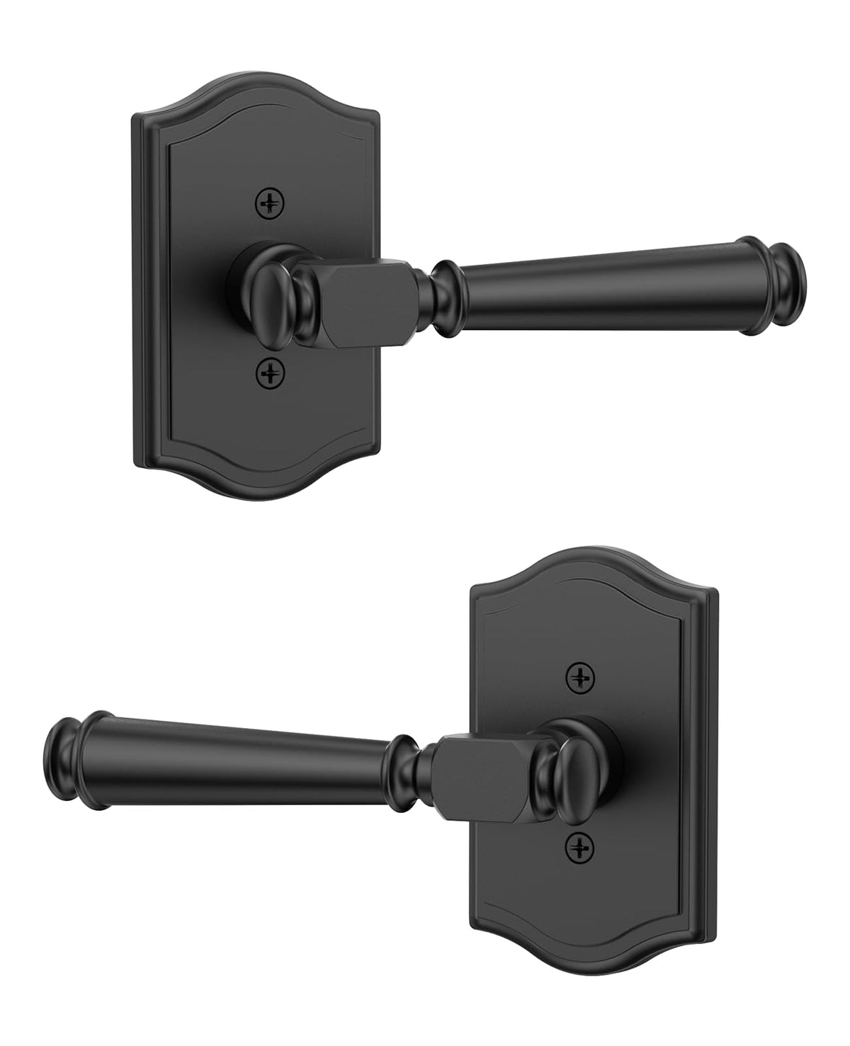 2 Pack Matte Black Dummy Interior Door Handles