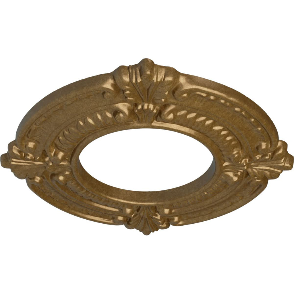Benson Ceiling Medallion, Pale Gold