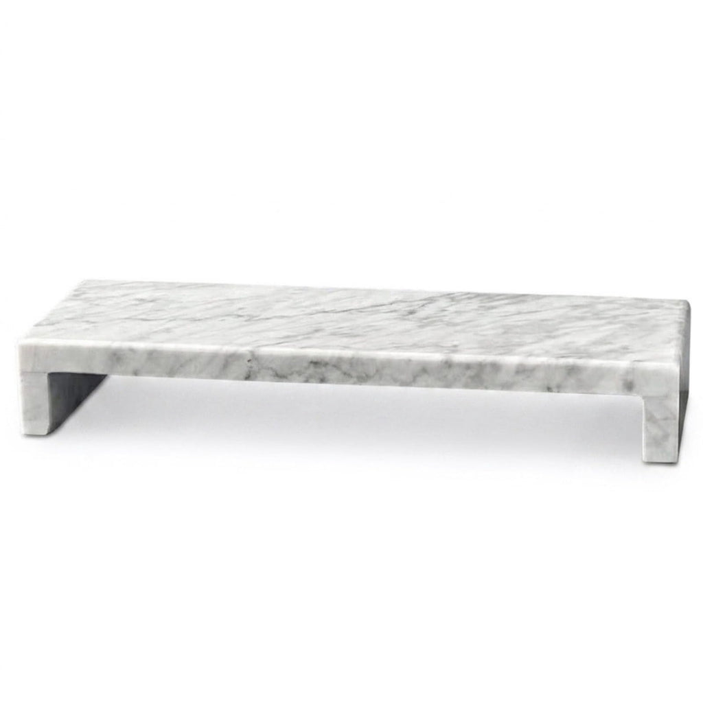 Marble Riser Counter, Marble Serving Tray with Legs