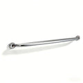 Luxury 1-Pack 100% Solid Brass Cabinet Pulls, 12" Center-to-Hole Pulls in Polished Chrome Finish for Drawers & Doors