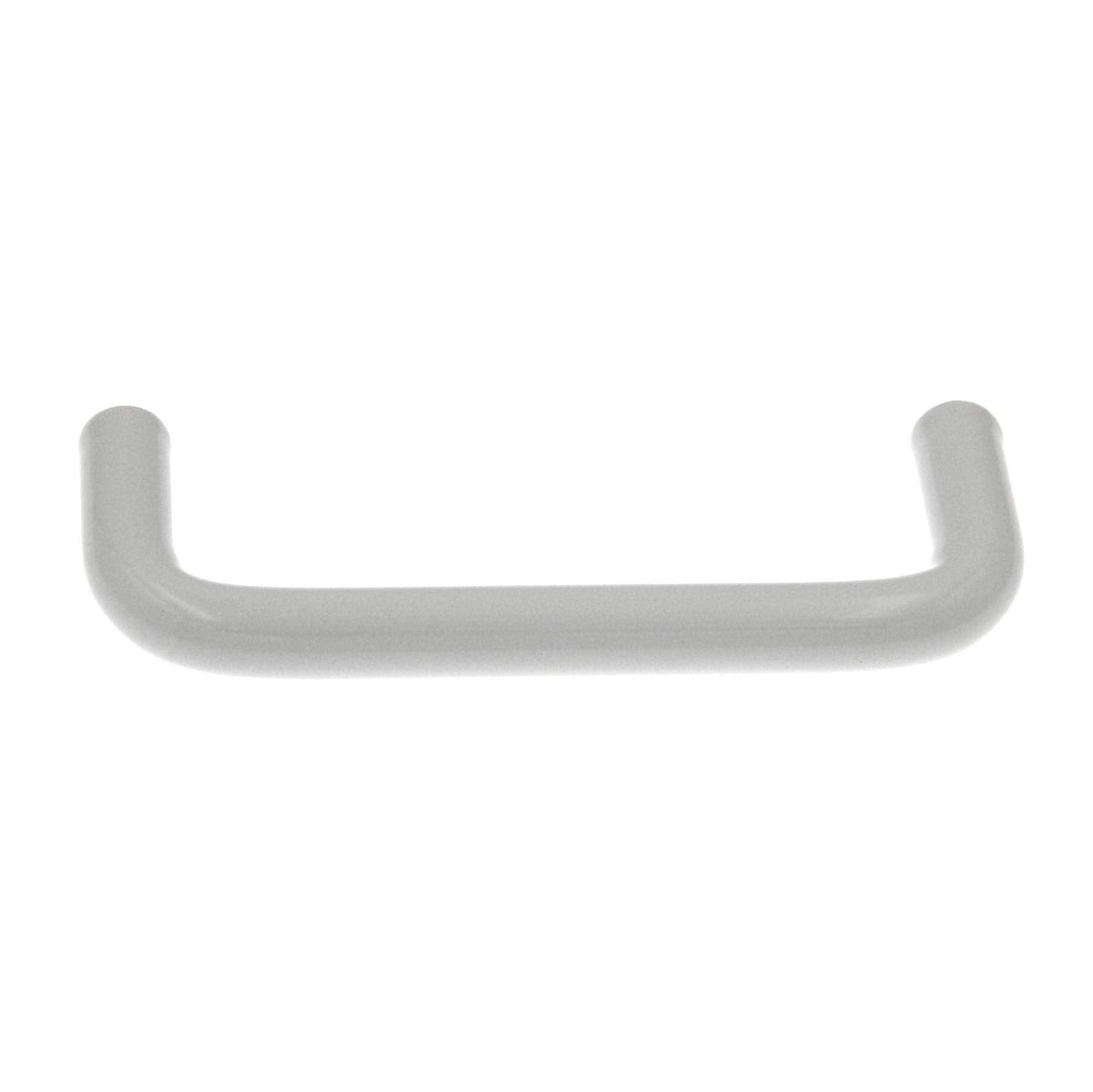 White 5 Pack Cabinet or Drawer 3" cc Wire Pull Handle 34242