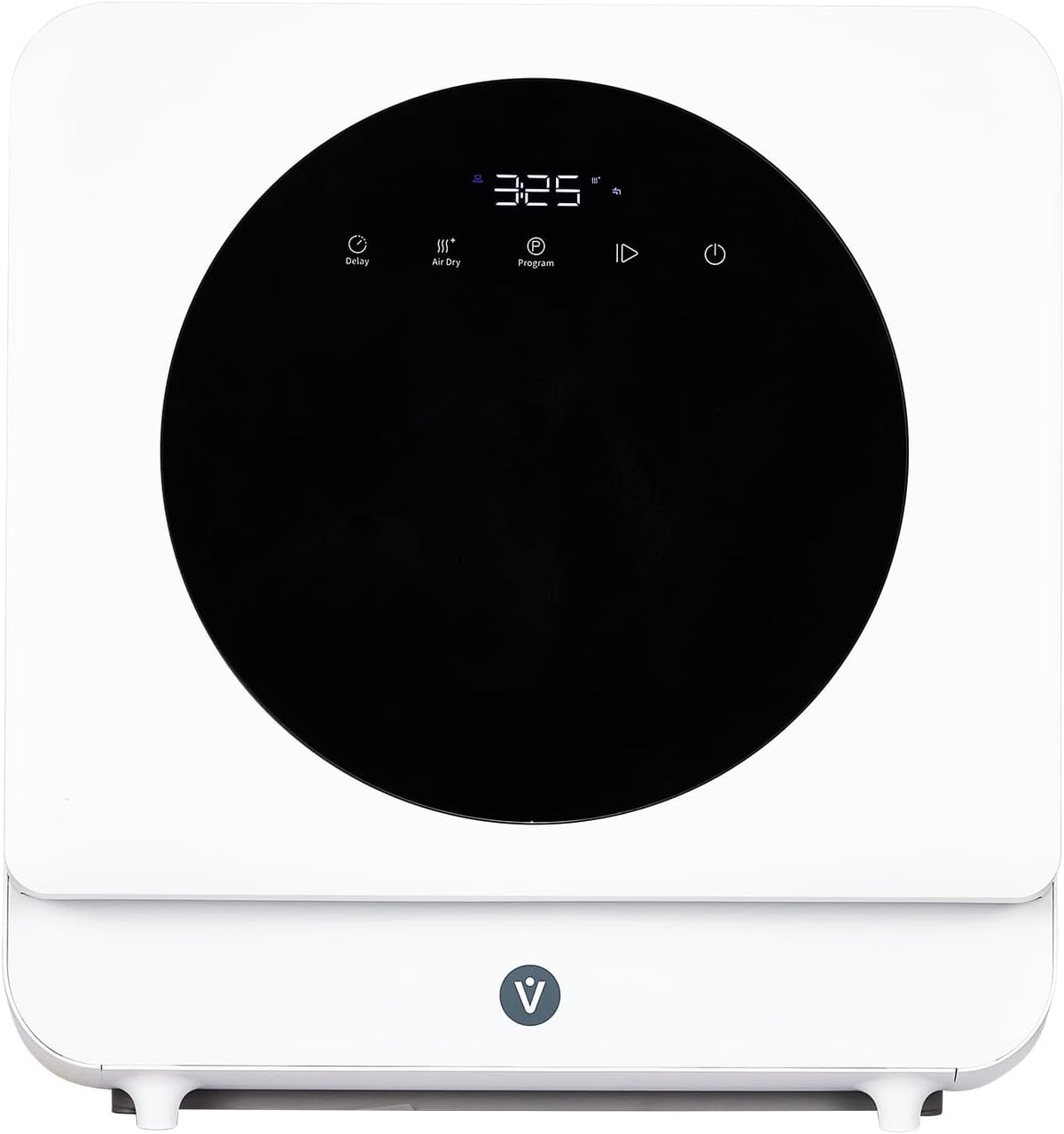 Countertop Dishwasher, 5 Programs Portable Dishwasher with Touch Control & Air-Drying Function