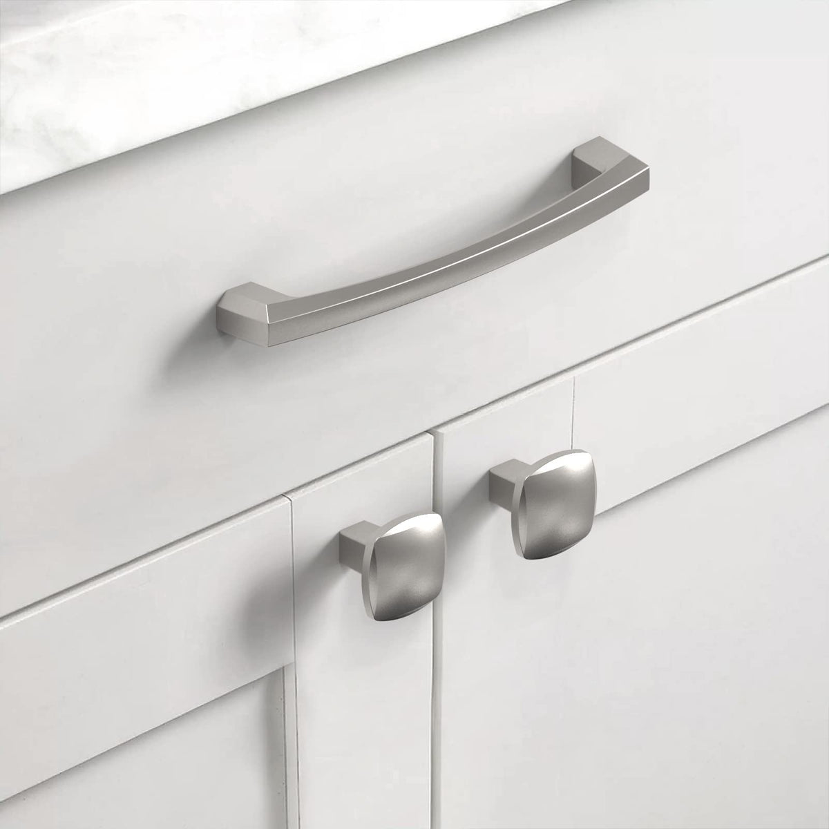 20 Pack 5 inch Brushed Satin Nickel Kitchen Cabinet Handles