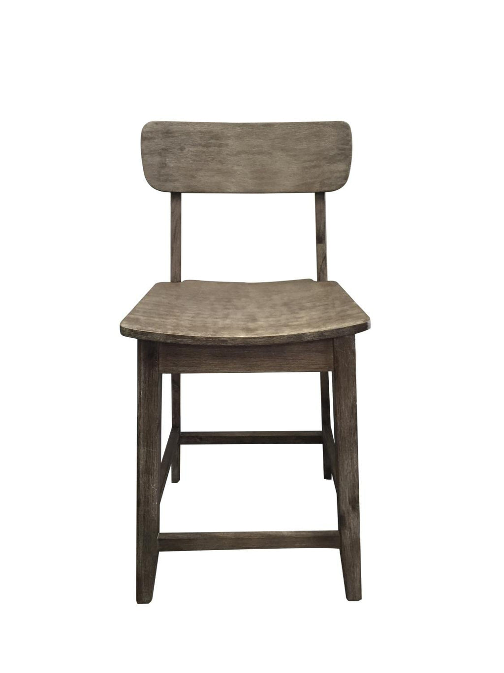 Inspired Bertoia Style Torino Counter Height Stool - Barnwood Wire-Brush