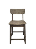 Inspired Bertoia Style Torino Counter Height Stool - Barnwood Wire-Brush