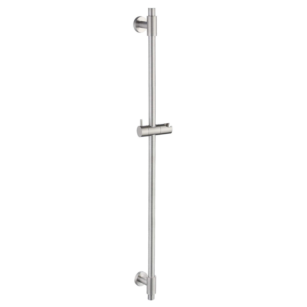 Bathroom Shower Slide Bar 40-Inch with Adjustable Handheld Shower Head Holder Wall Mounted SUS 304 Stainless Steel