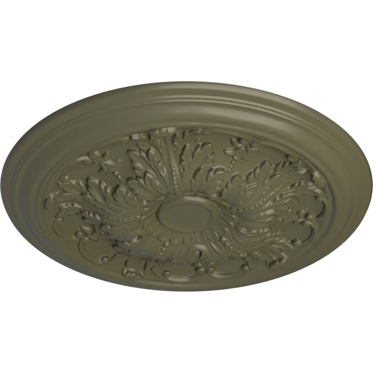 Damon Ceiling Medallion, Painted Turtle