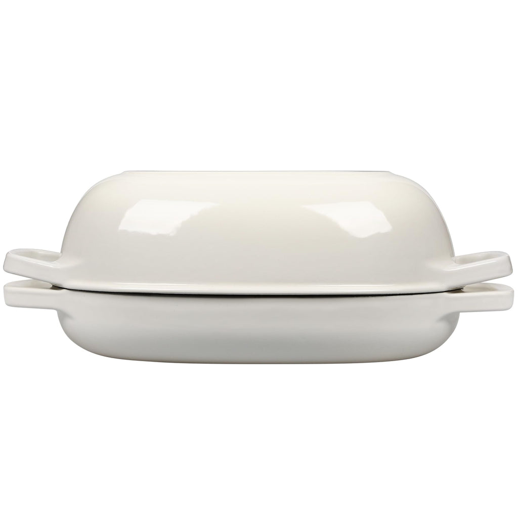 Enameled Cast Iron Oval Dutch Oven Pot with Lid, Dutch Oven for Sourdough Bread Baking, Bread Oven, Bread Dutch Oven