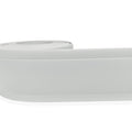 Proflex Modern Light Gray Vinyl Wall Base 4-1/4 inch X 20 ft - Wall Base Trim with Super Strong Peel and Stick