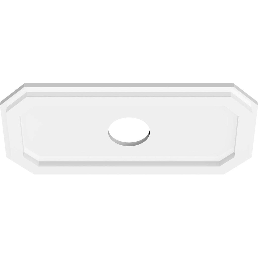 03000 Emerald Architectural Grade PVC Contemporary Urethane Ceiling Medallions 18"W x 9"H x 3"ID x 6 1/4"C