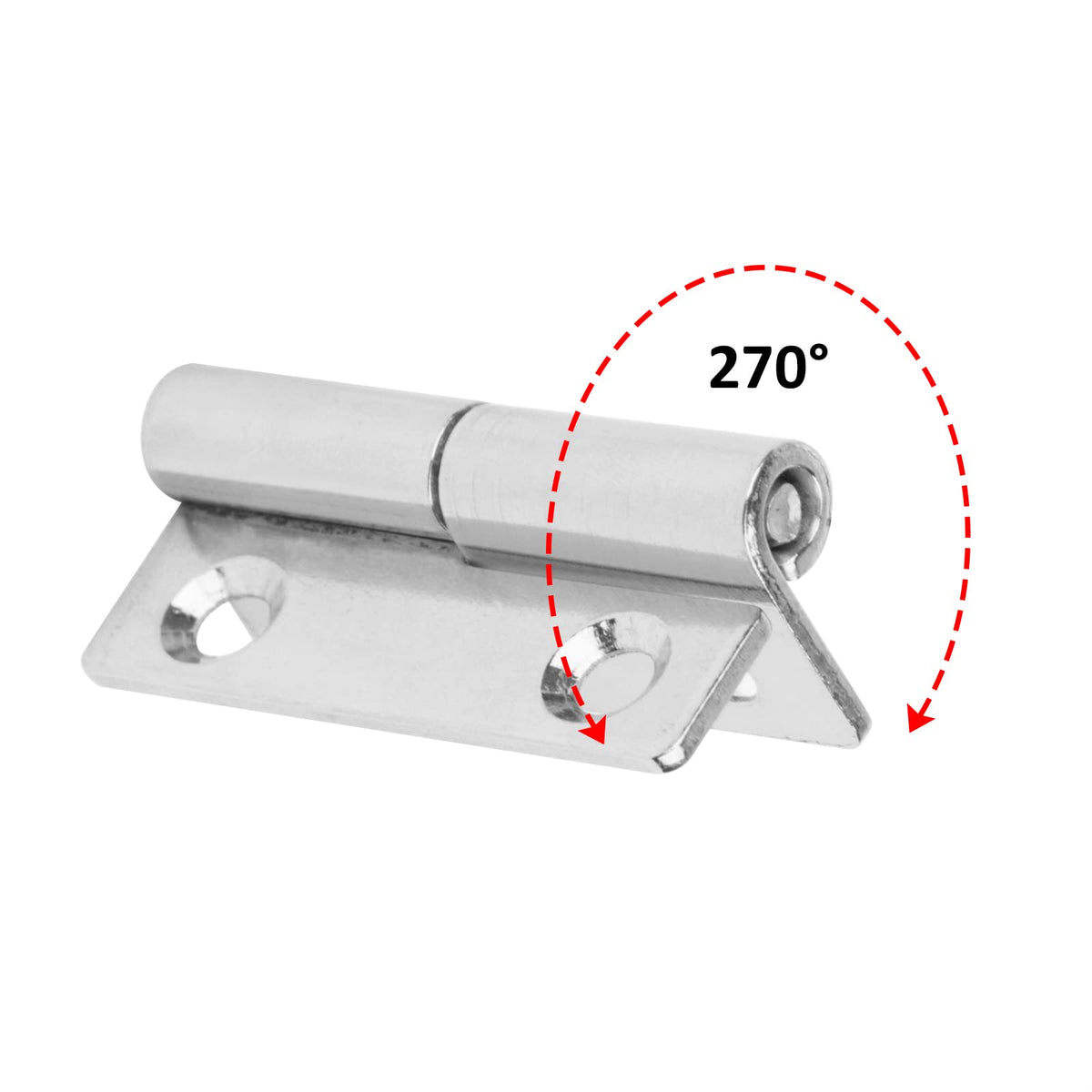 12 Pack H-Shaped Lift Off Hinge for Cabinet Door, 2" x 1-3/8", Left & Right