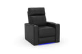 Piacenza 2025 Power Headrest Home Theater Seat - Premium Italian Leather Recliner with Cooling Gel Memory Foam