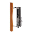 Keyed Sliding Glass Door Handle Set, Hook Style, 6-5/8 in.