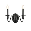 Farmhouse Black Candle Sconce, Modern Sconces Wall Lighting