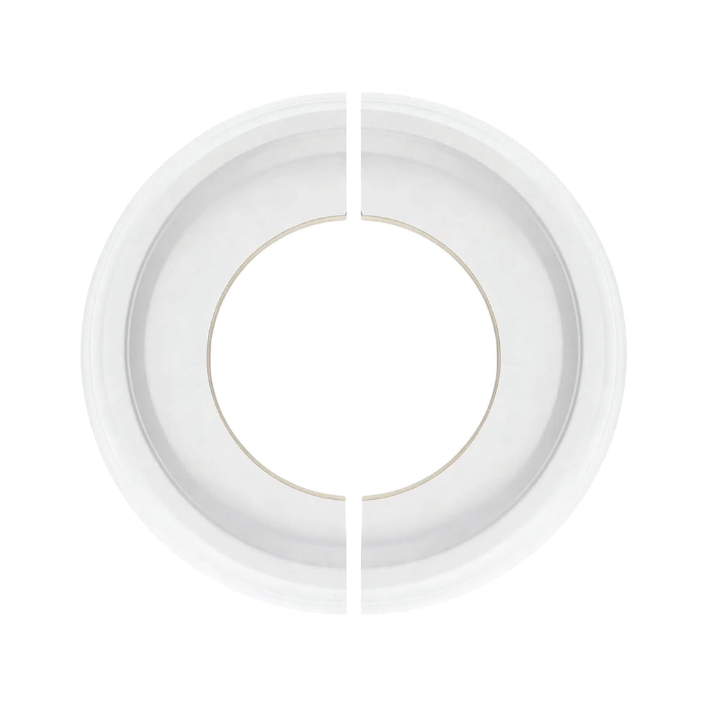 1PC Plain Ceiling Medallion, Split Decorative Ceiling Ring for Chandelier Light Fixture Ceiling Decor, Simple Surface