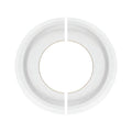 1PC Plain Ceiling Medallion, Split Decorative Ceiling Ring for Chandelier Light Fixture Ceiling Decor, Simple Surface