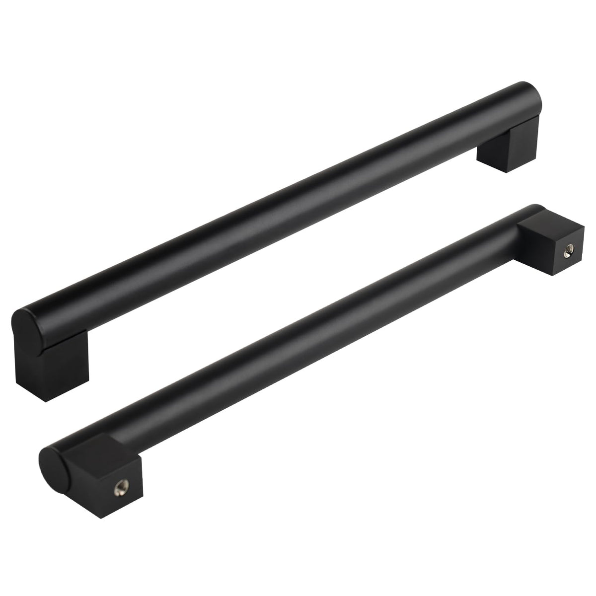 12 Inch Pulls Round Rod for Cabinet,Closet,Fridge, Basket Drawer, Oven Door