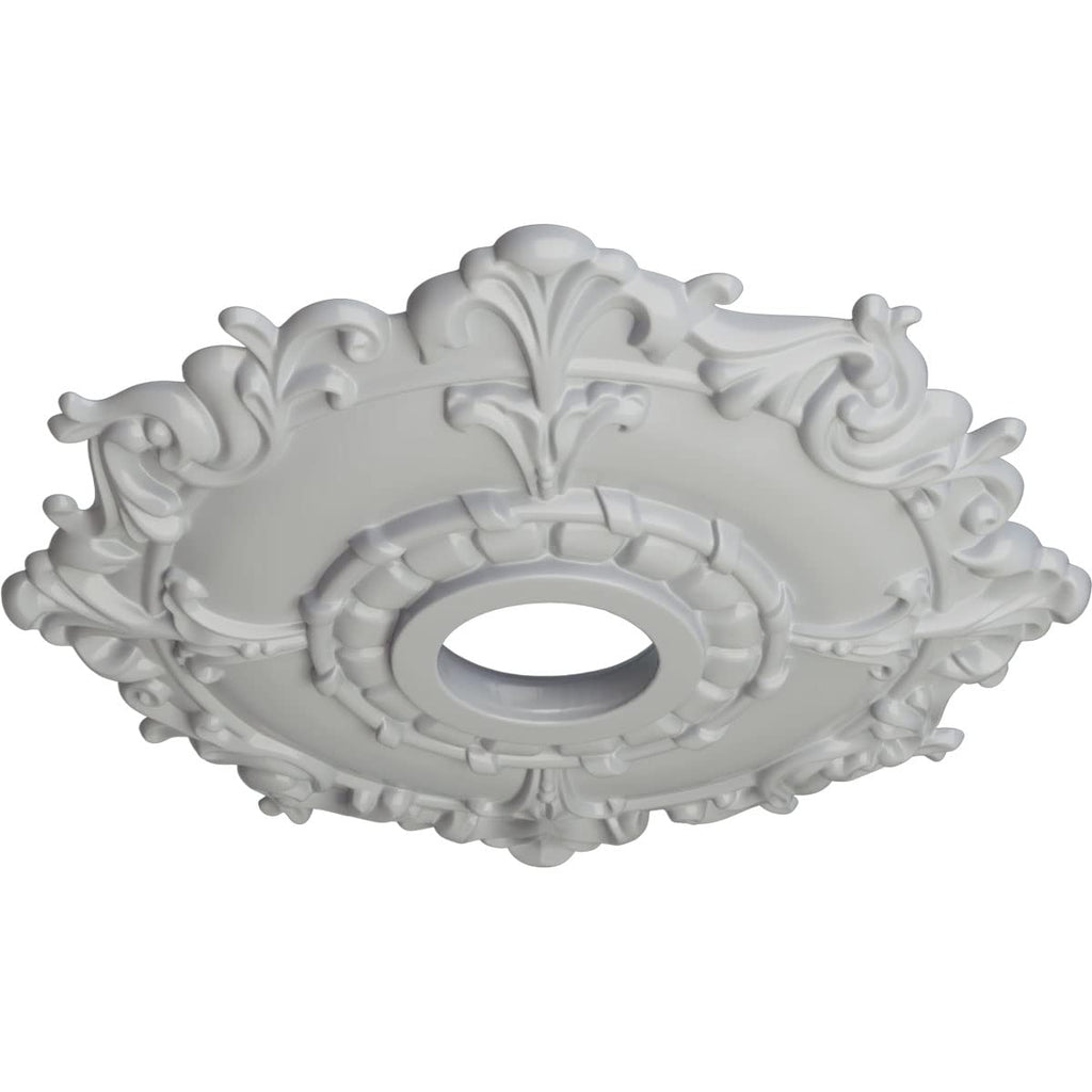 Riley Ceiling Medallion, Frost