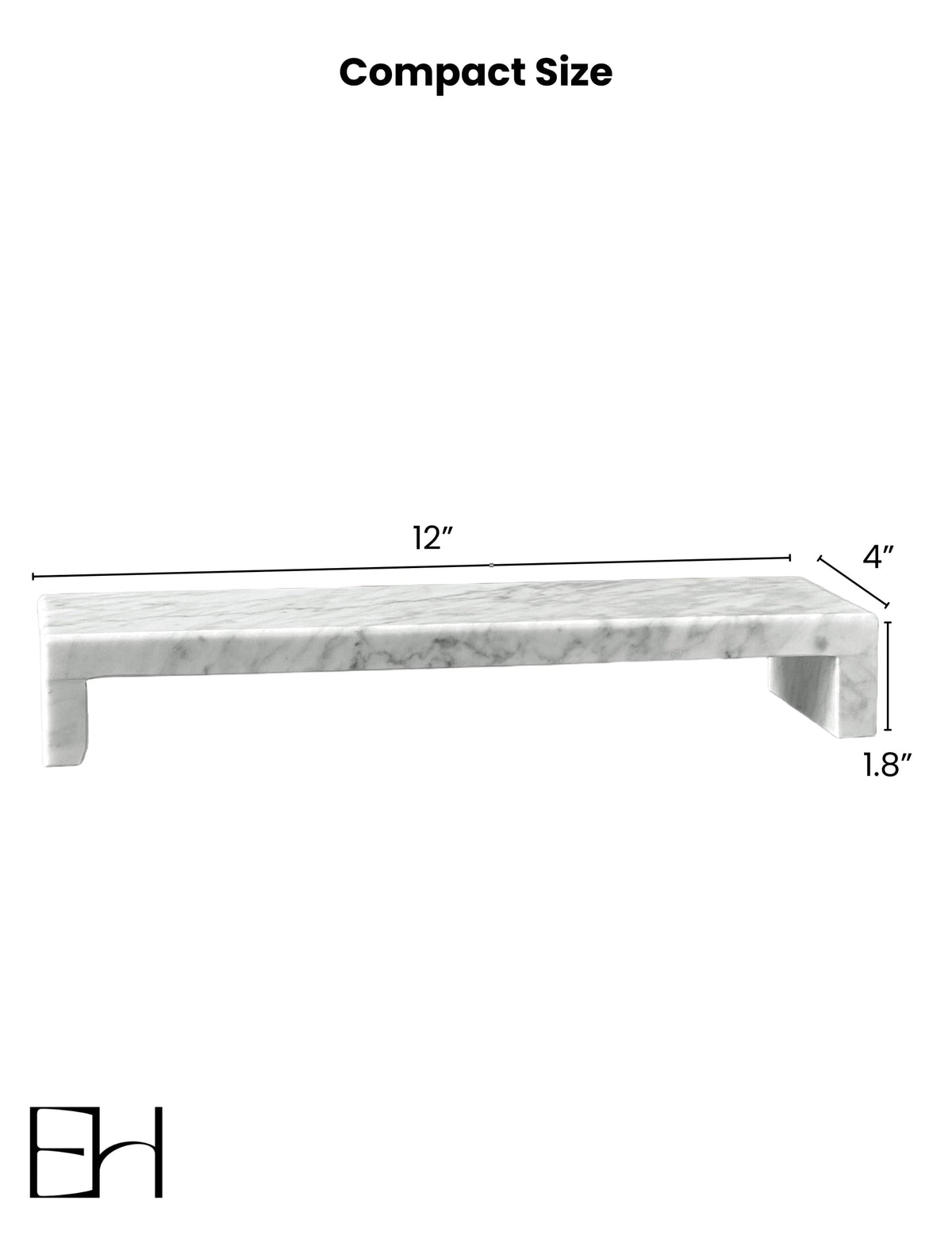 Marble Riser Counter, Marble Serving Tray with Legs