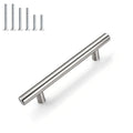 30 Pack 3-3/4'' (96mm) Hole Center Cabinet Pulls, Brushed Nickel