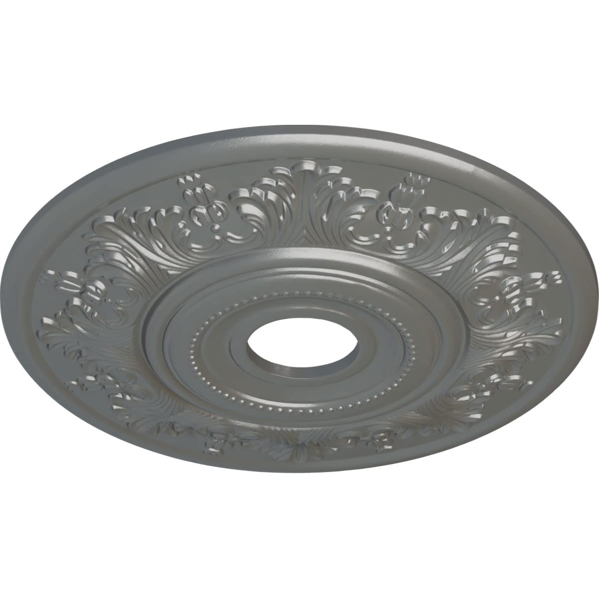 Vienna Ceiling Medallion, Silver