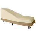 Patio Chaise Lounger Cover, Heavy Duty Waterproof 600D Oxford Fabric Outdoor Furniture Lounge Chair Cover for All