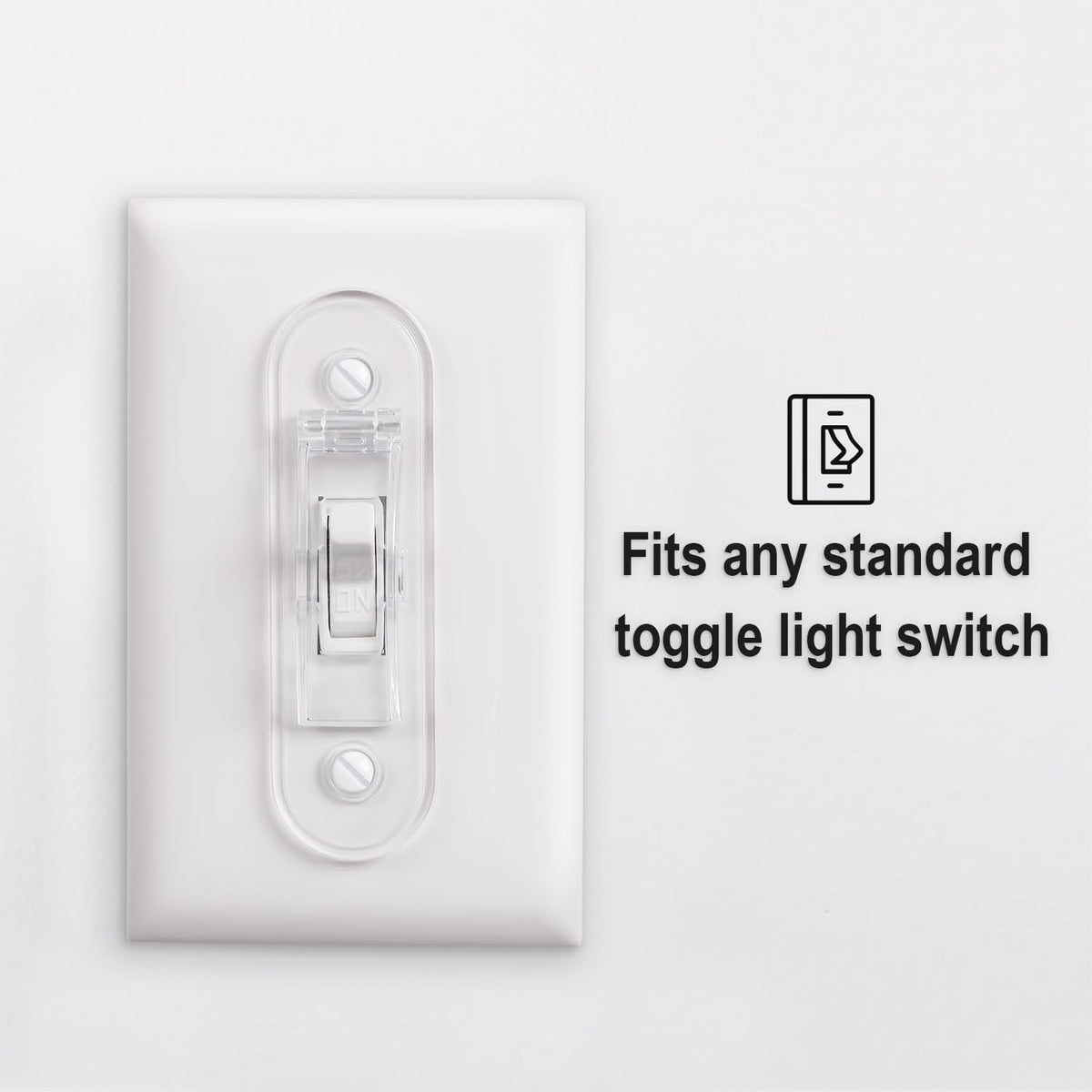 Wall Switch Guard, Childproof Light Switch Cover Guard | Toggle Style | Light Switch Protection | Lock Toggle Switch