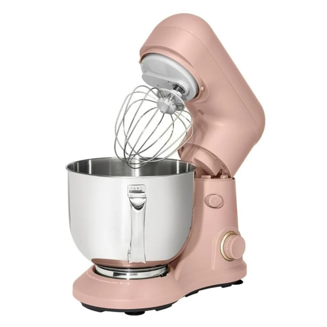 Wonderful Kitchen Stand Mixer 5.3 Qt Bowl, 12 Speeds Tilt-Head, Dough Hook Flat Beater Whisk for Baking Tasks Metal