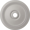 Diane Ceiling Medallion, 24"OD x 3 5/8"ID x 1 1/4"P (Fits Canopies up to 6 1/4"), Hand-Painted Ultra Pure