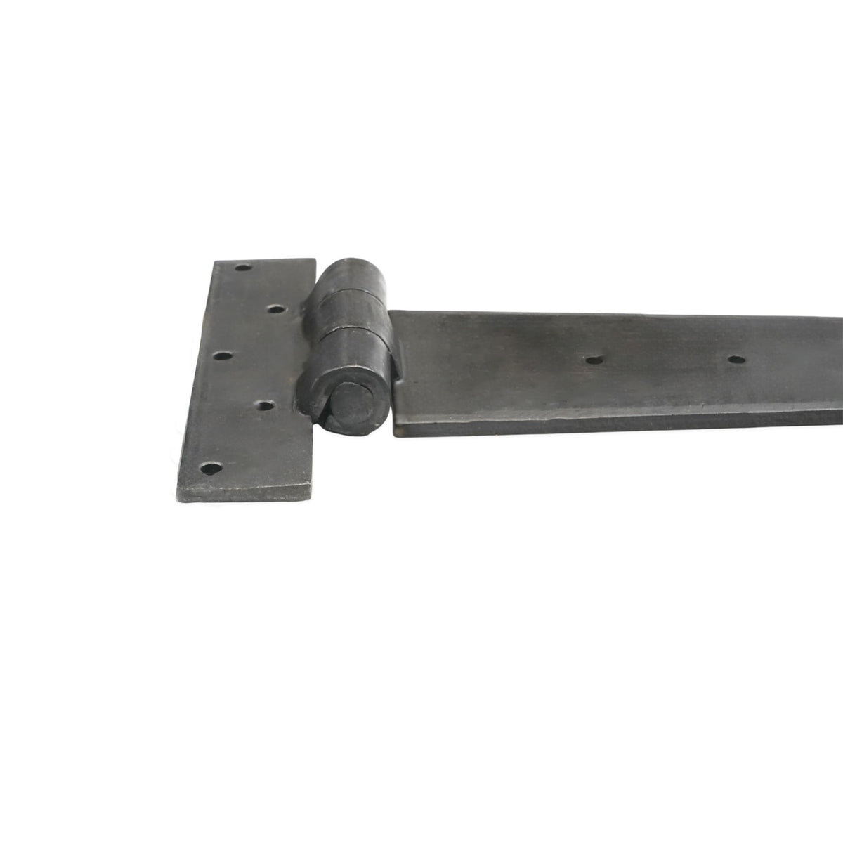 Hand Forged Tee Hinge Strap Hinge Beeswax Arrow End 6" 9" 12" 15" 18" 24" Sold in Pairs (24")