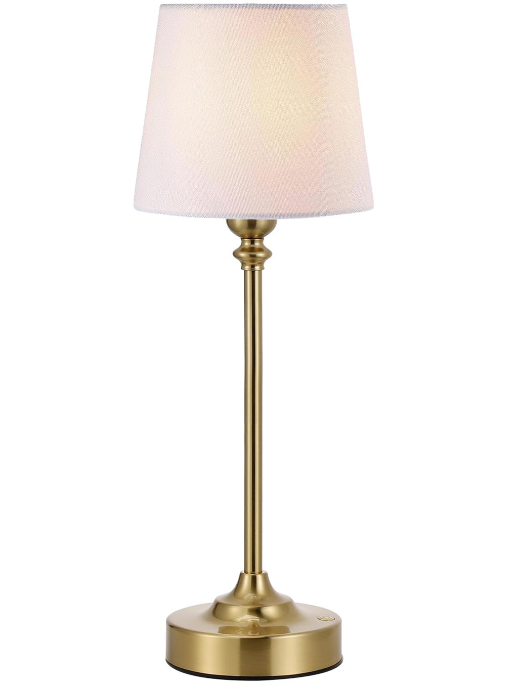 Gold Cordless Table Lamp with Rechargeable Battery, 1 Pack