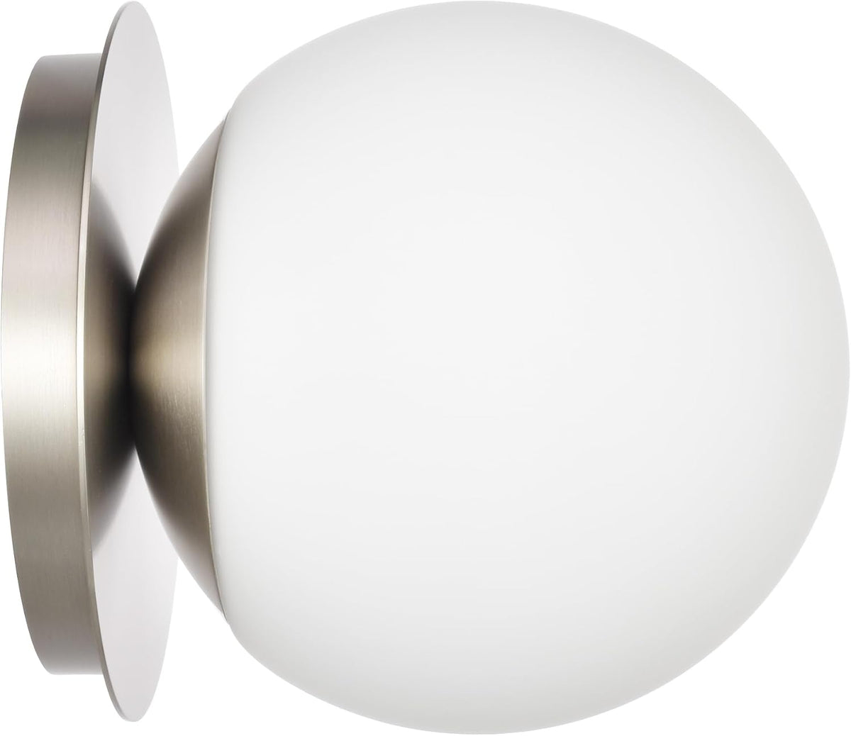 Bathroom Vanity Light Fixtures, Modern 4 Lights Globe Wall Sconce Lighting Brushed Nickel, Porch Wall Mount Light