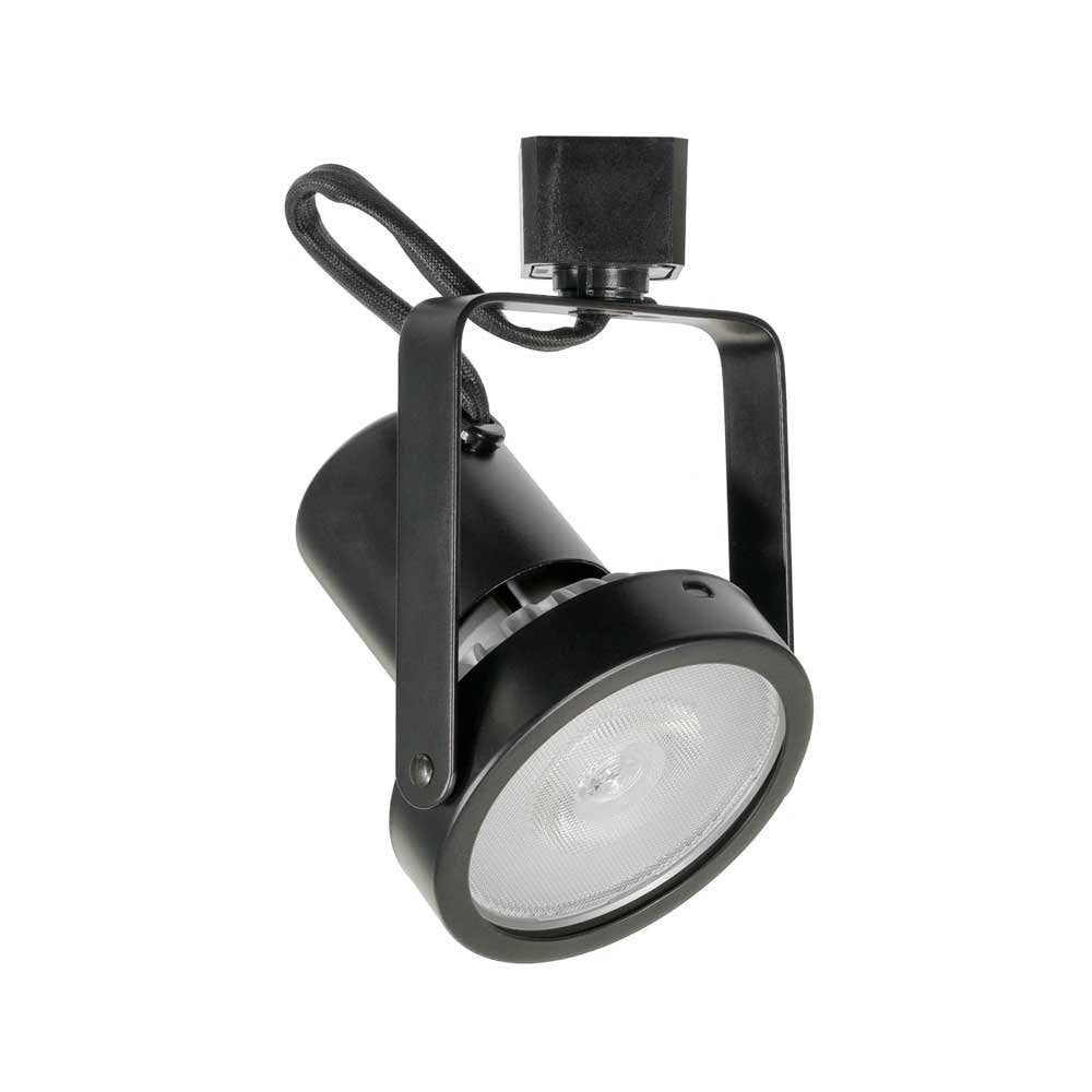 Par30 Gimbal Line Voltage Track Head, Black