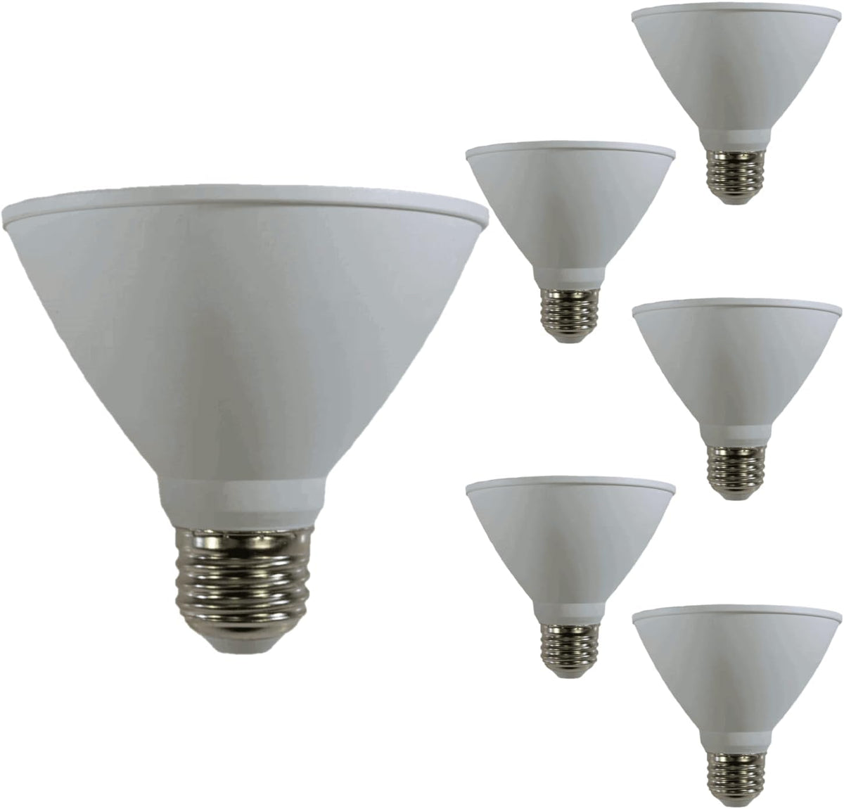 PAR30 LED Bulb Short Neck Flood Light Dimmable 12W E26 Standard Medium Base 5000K Bright White 40° Beam Angle