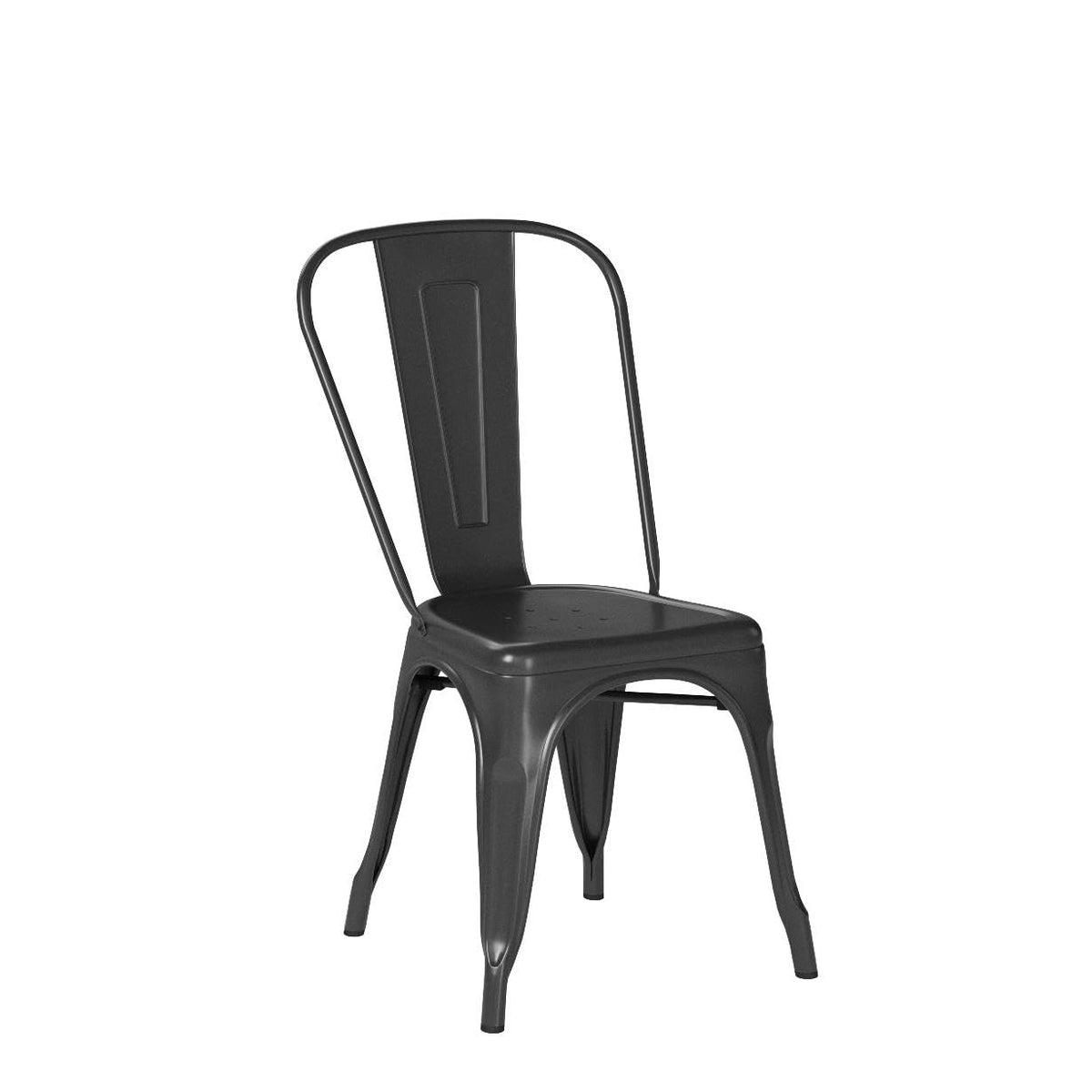 Metal Dining Chairs Set of 2 Patio Chair Indoor Outdoor Chairs Kitchen Metal Chairs Restaurant Chair 18 Inch Seat
