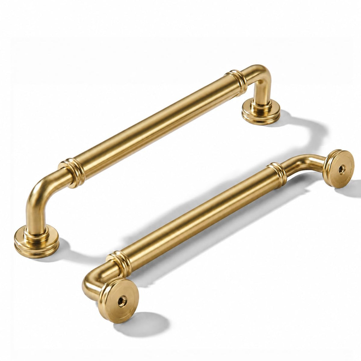 5 Pack 8 Inch Solid Zinc Alloy Champagne Bronze Cabinet pulls