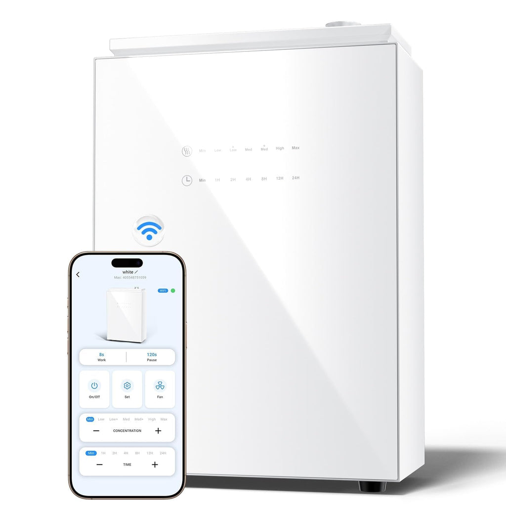 Essential Oil Diffuser - HVAC System, 5500 Sq.Ft Waterless Diffuser