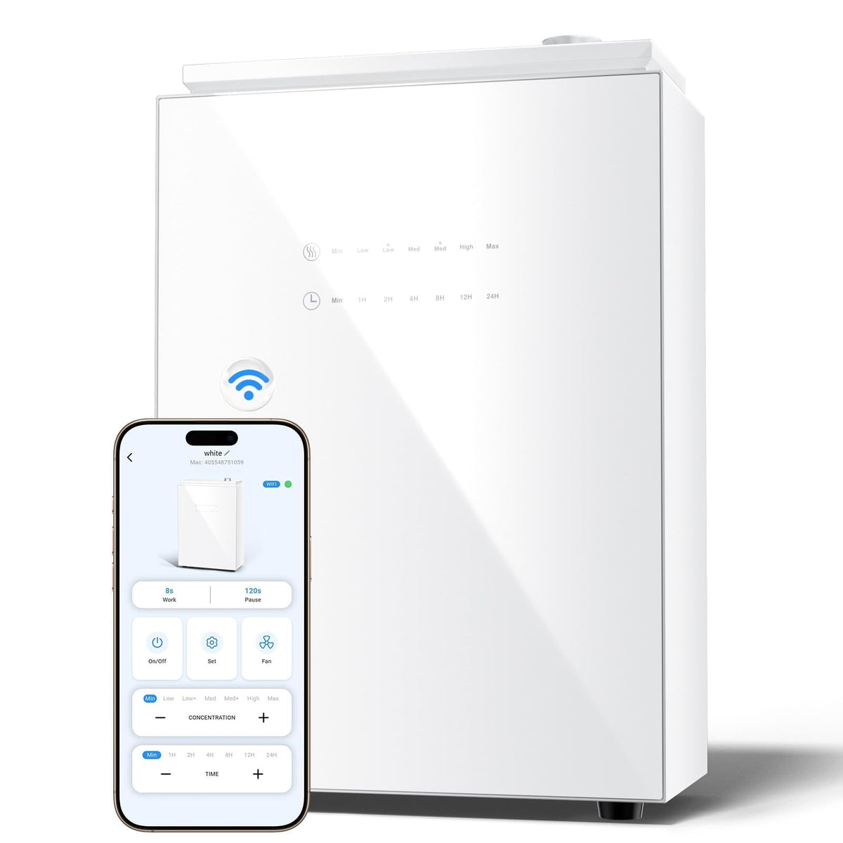 Essential Oil Diffuser - HVAC System, 5500 Sq.Ft Waterless Diffuser