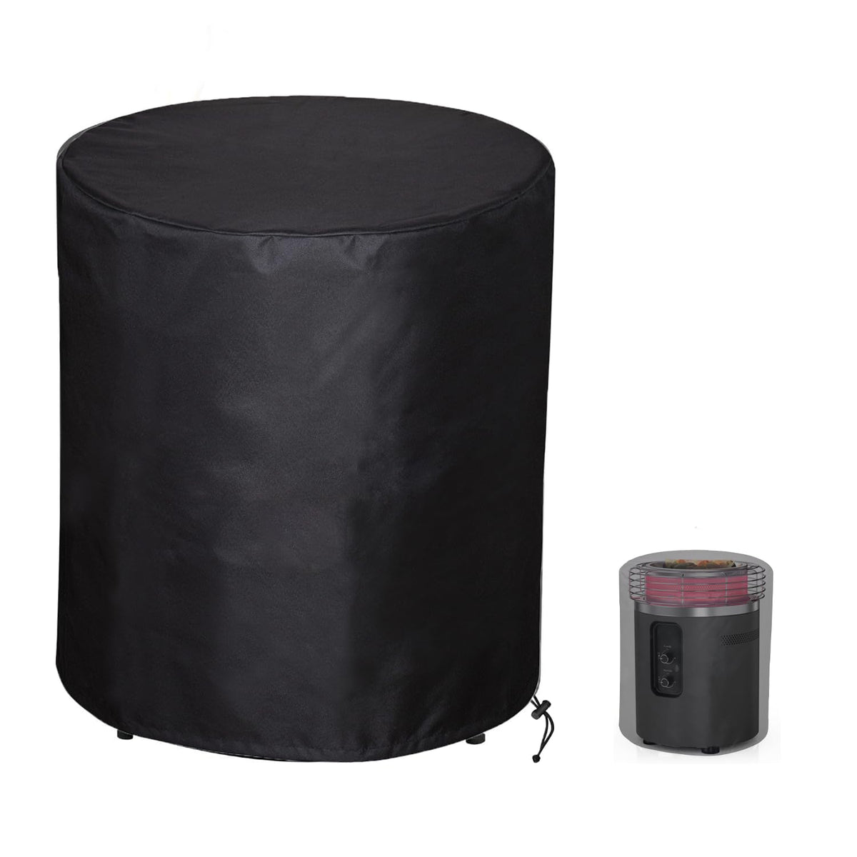 Fire Pit Cover Round 24"D X 29"H for Ninja Fireside360, Waterproof