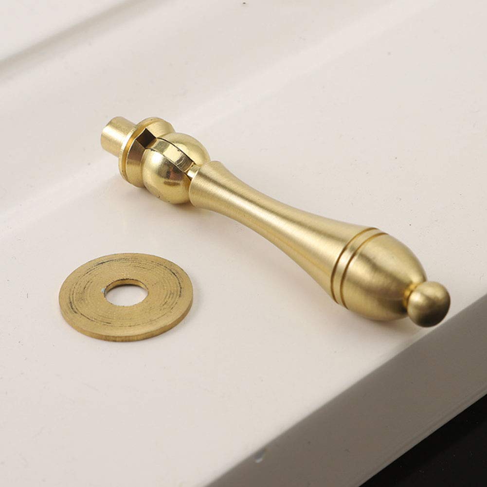 4 pcs Brass Antique Style Metal Drawer Tear Drop Cabinet Decorative Pull Handle Knob for Cabinet Hardware Kitchen