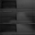 Subway Ceramic Wall Tile Black 4x12 Polished 11.33 sq ft/case 34-Pack