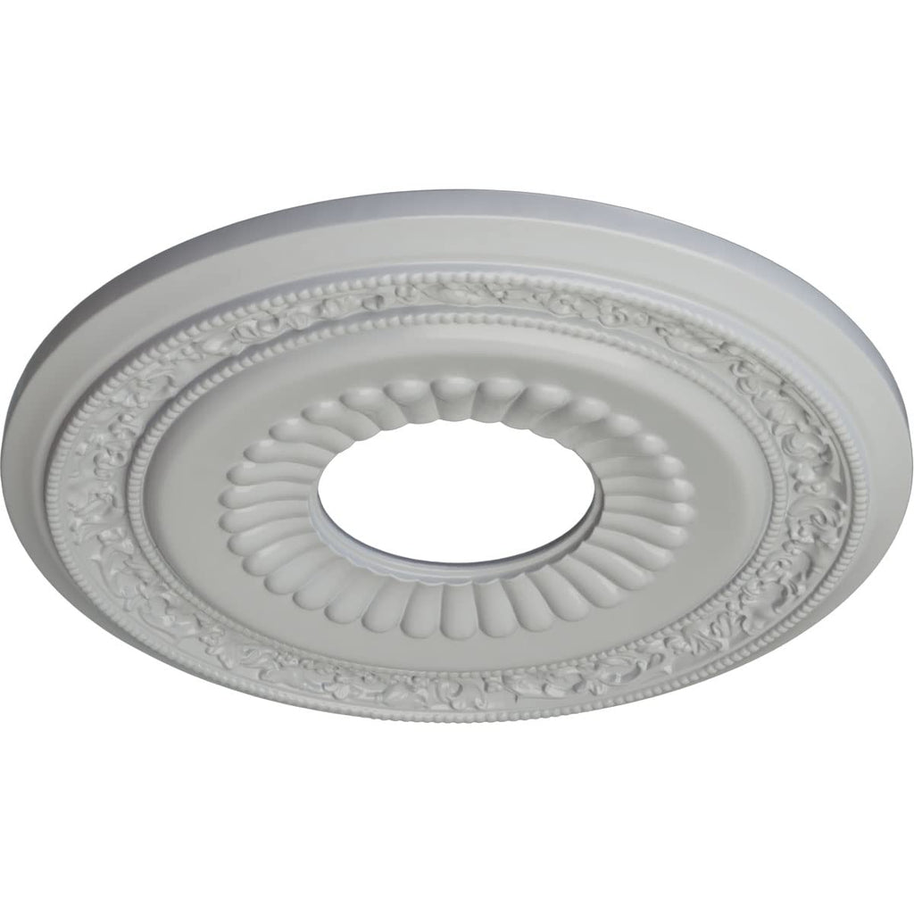 Lauren Ceiling Medallion fits Canopies up to 6 1/4, Frost
