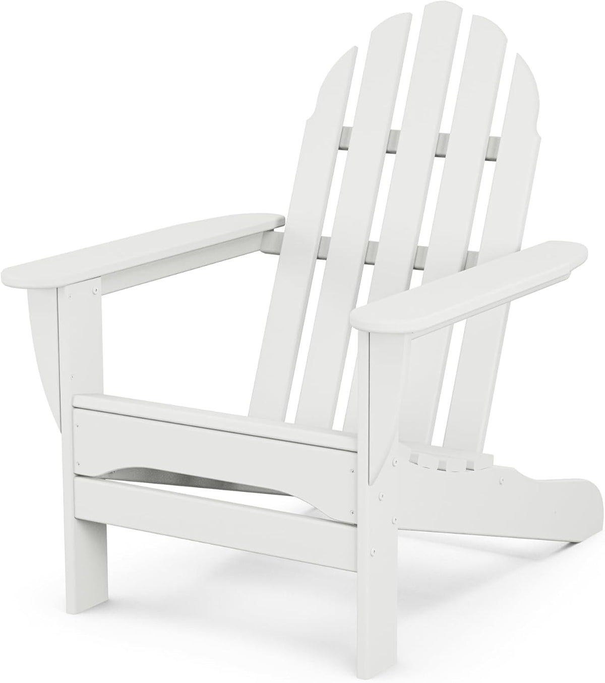 AD4030WH Classic Outdoor Adirondack Chair, White