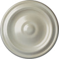 9 5/8"OD x 1 1/8"P Maria Ceiling Medallion (Fits Canopies up to 1 3/4"), Hand-Painted Flash Blue